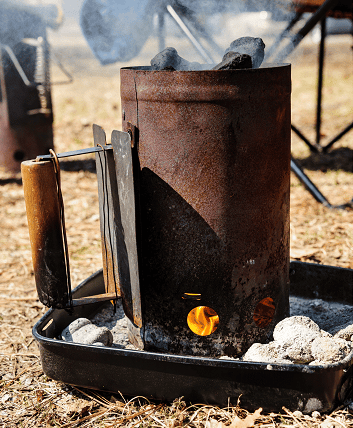 How to Light Lump Charcoal with a Chimney Starter - Sydney BBQs and Rotisseries