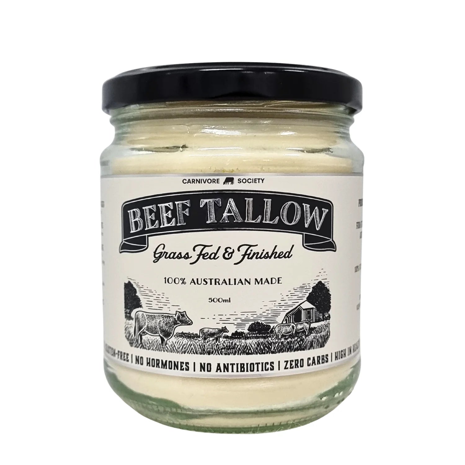Grass Fed and Finished Beef Tallow