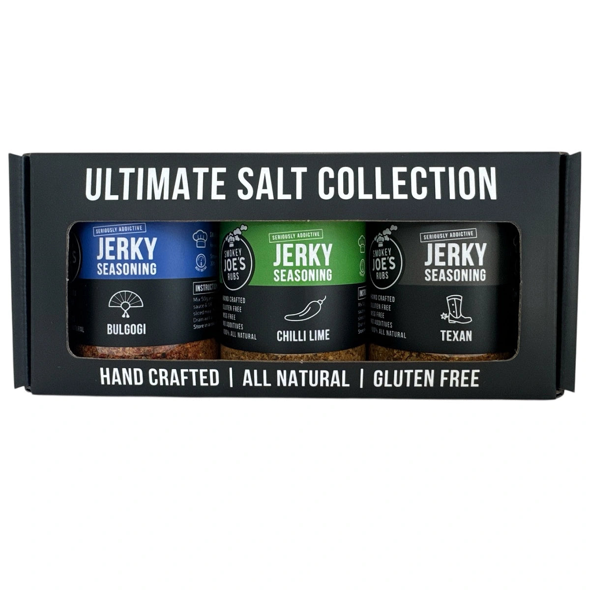3 Jerky seasonings in a gift pack