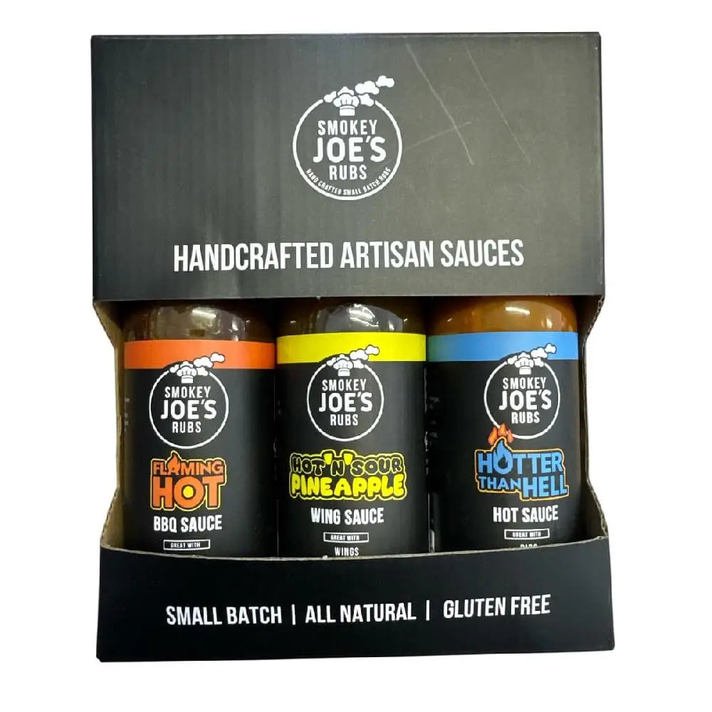 Smokey Joe’s Spicy Sauce Gift Pack – 3 bottles of Australian-made, all-natural hot sauces