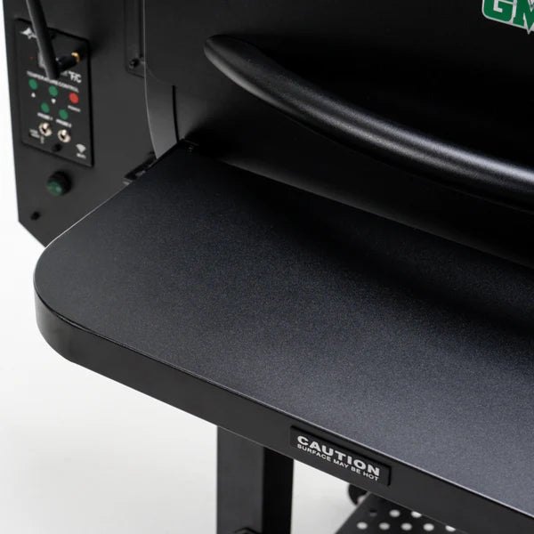 Side shelf and control panel of GMG Ledge Prime 2.0