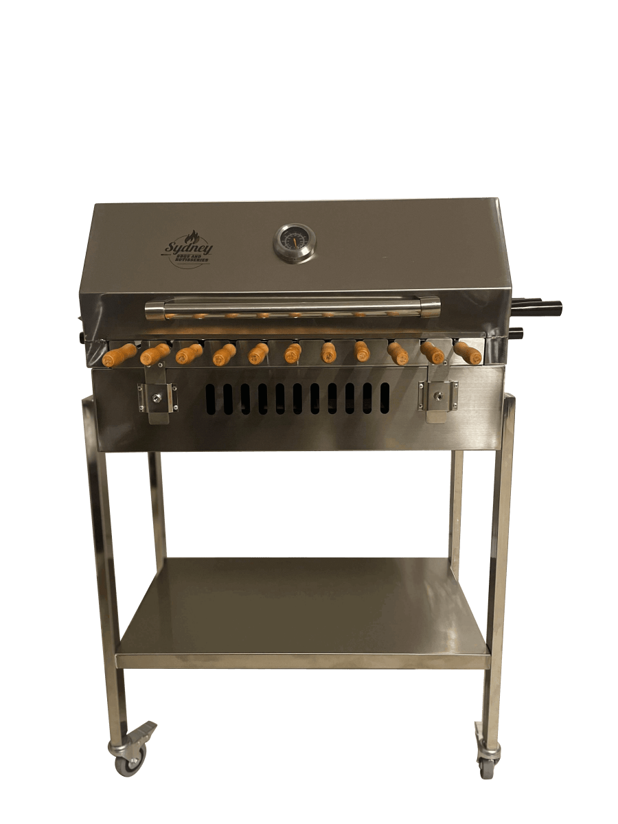 Stainless Steel Bunnings Rotisserie Bbq Outdoor Bbq Trolley Bunnings Weber  Tileon Three-Shelf Outdoor