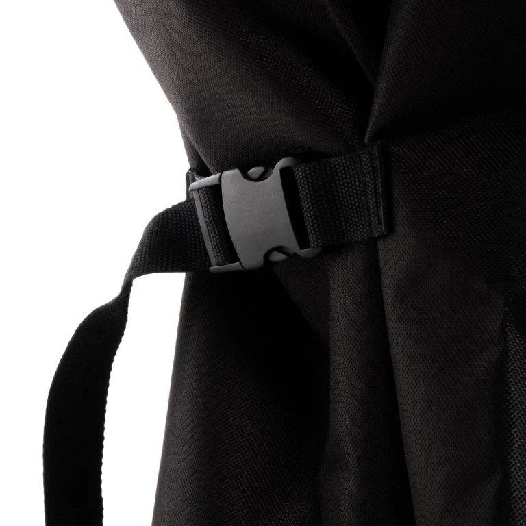 Buckle strap that holds the Kamado Joe grill cover in place