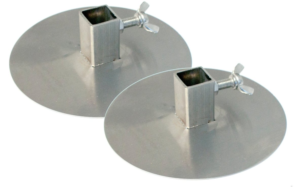 Outdoor Magic 20mm Stainless Steel Gyros Plates (Set of 2) - Sydney BBQs and Rotisseries