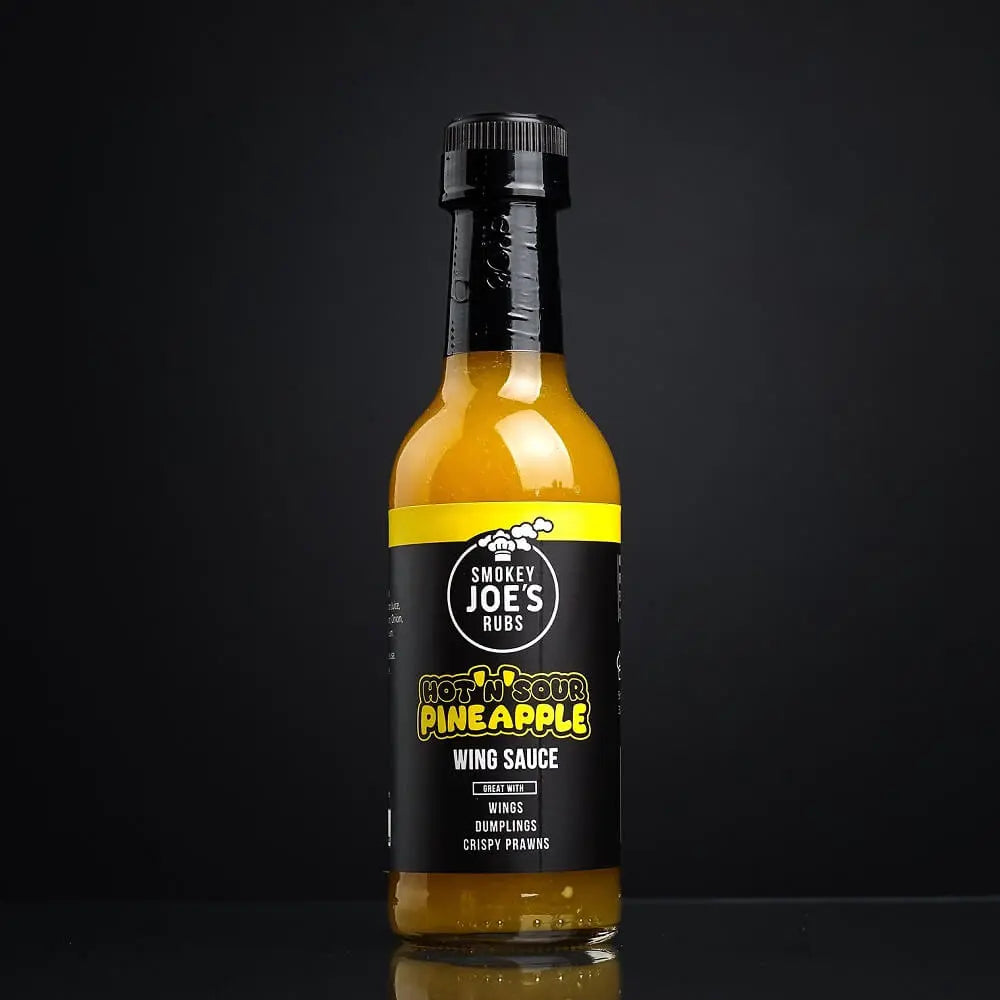Smokey Joe’s Hot ’n Sour Pineapple Wing Sauce 250ml – tangy pineapple with habanero chilli