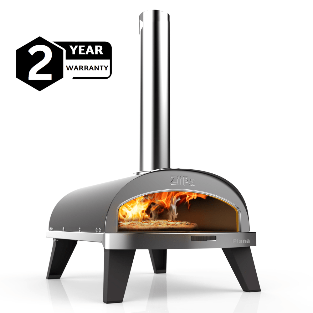 ZiiPa Piana Wood Pellet Pizza Oven with Rotating Stone – Slate - Sydney BBQs and Rotisseries