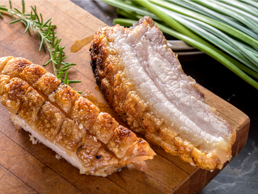 Crispy Crackling Rotisserie Pork Belly