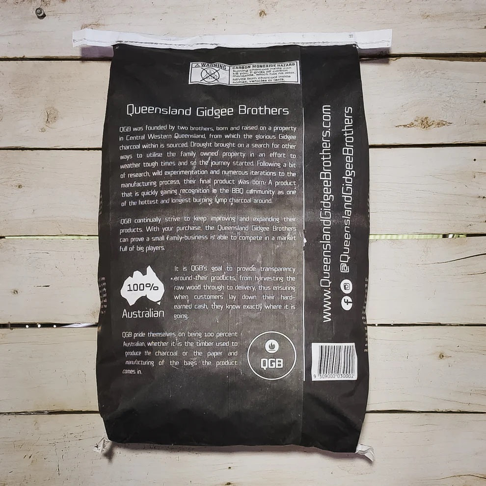 15kg Gidgee Charcoal - Classic Grade - Sydney BBQs and Rotisseries