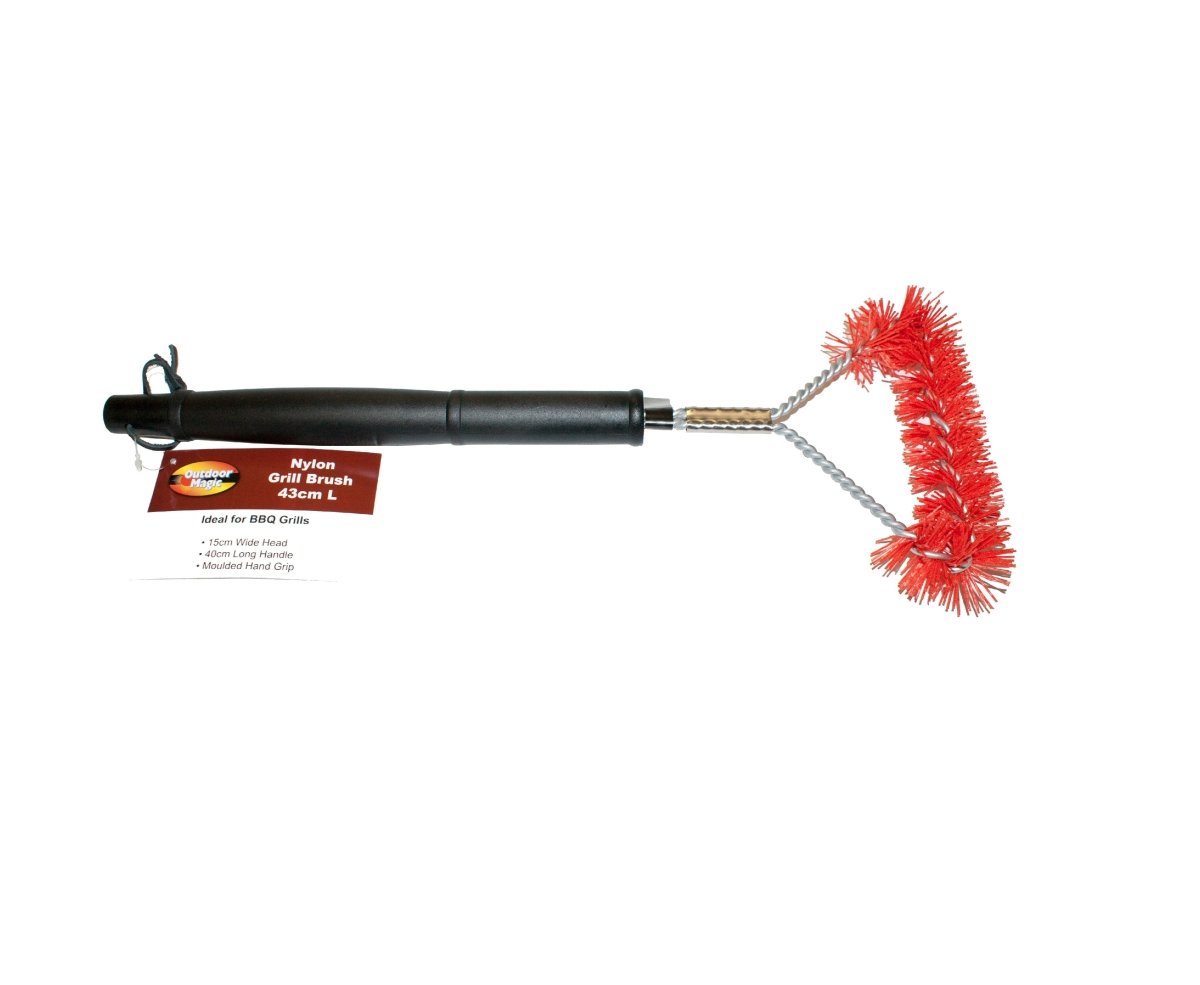 40 cm BBQ Grill Brush | Nylon Bristles - Sydney BBQs and Rotisseries