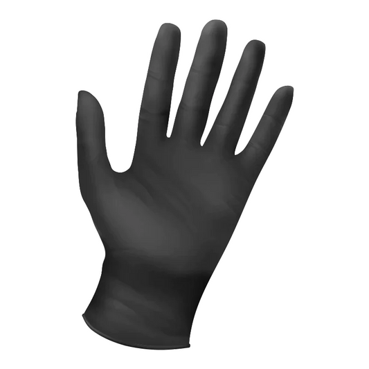 disposable gloves black nitrile gloves