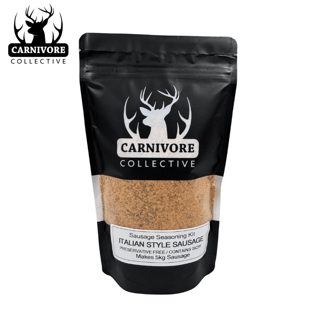 Carnivore Collective Italian Style Sausage Seasoning pouch for a 5kg batch