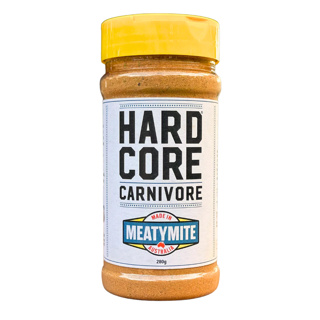 hardcore carnivore meaty mite vegemite flavoured rub