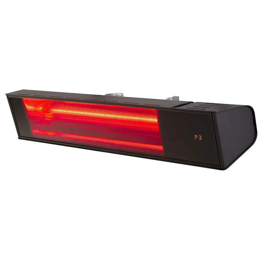 Electric Ceramic Glass Infrared Heater On