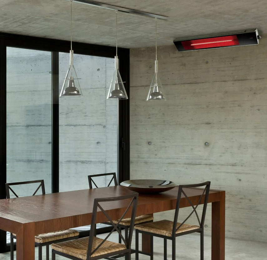 Infrared Heater in Dining Room