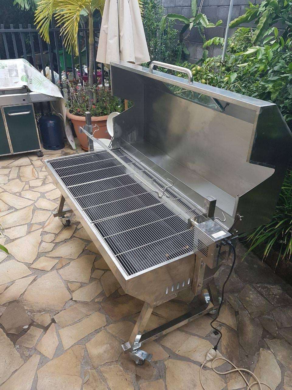 Spit Roaster 1500 With Hood | Sydney BBQs & Rotisseries