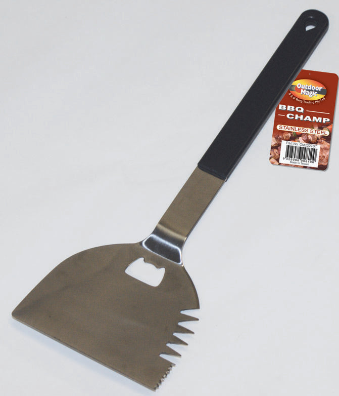 Outdoor Magic BBQ Champ Stainless Steel Spatula