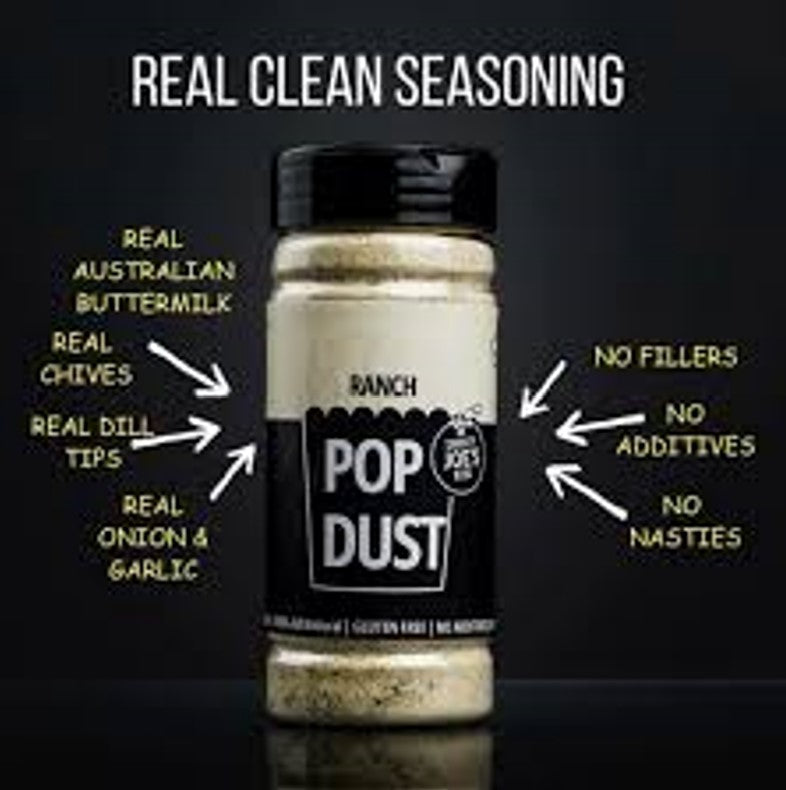 Ranch Pop Dust Clean Seasoning List