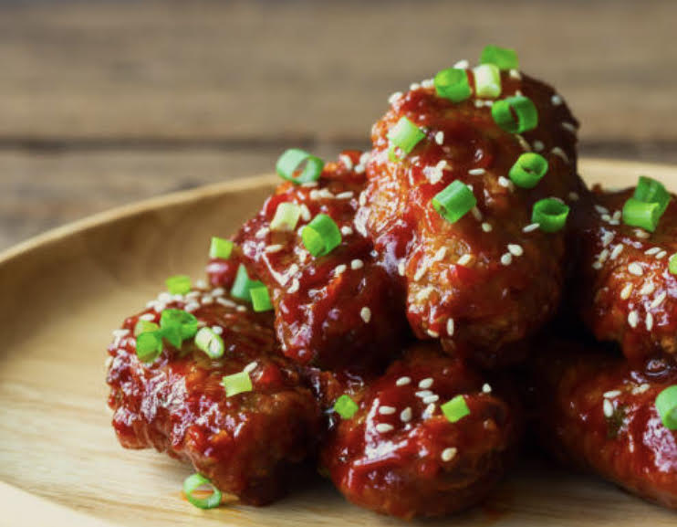 Korean BBQ Fried Chicken