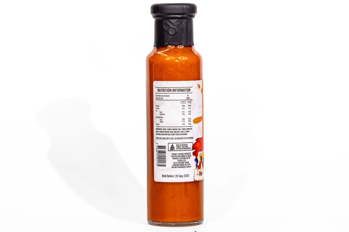 Atomic Chicken Buffalo Sauce - Sydney BBQs and Rotisseries