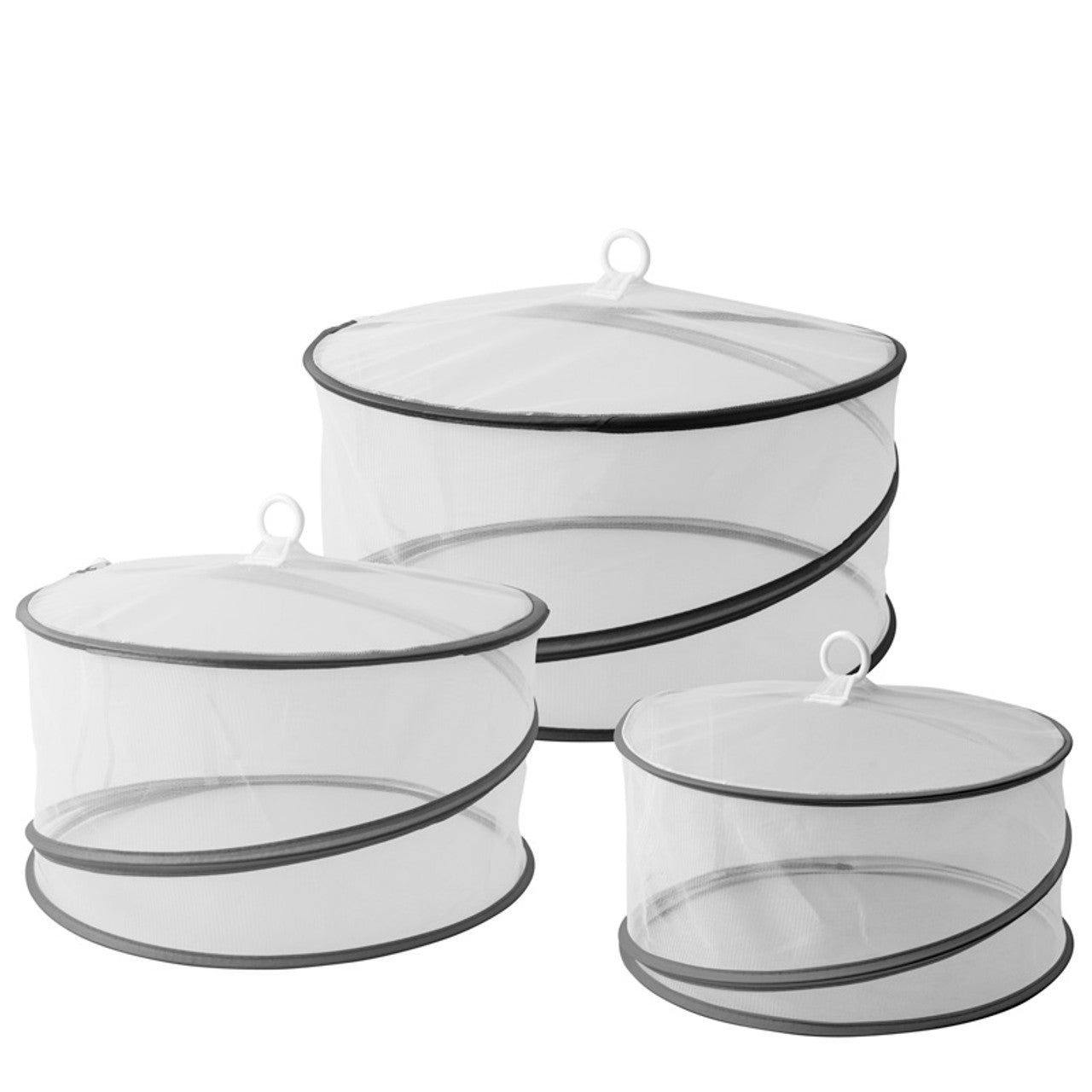 Housse Alimentaire Pop Up Ashley Housewares - Protection Cuisine Blanche, Pliante Et Autoportante