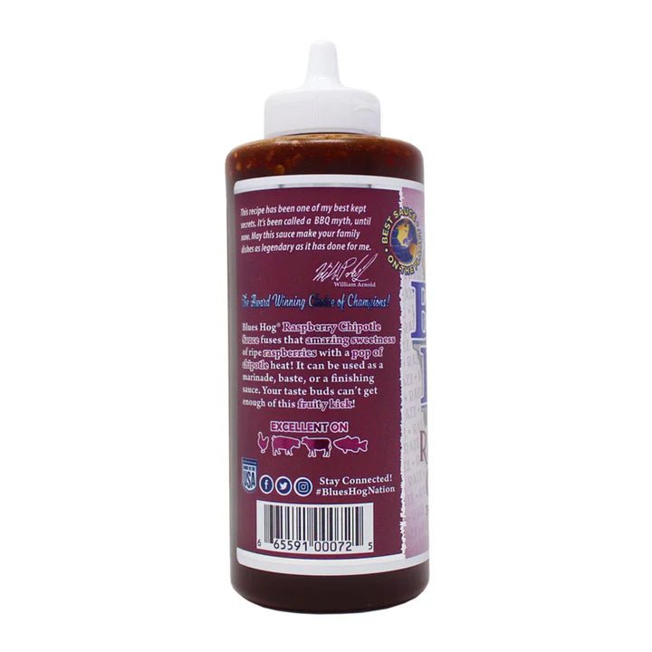 Blues Hog Raspberry Chipotle BBQ Sauce - 708g Squeeze Bottle - Sydney BBQs and Rotisseries