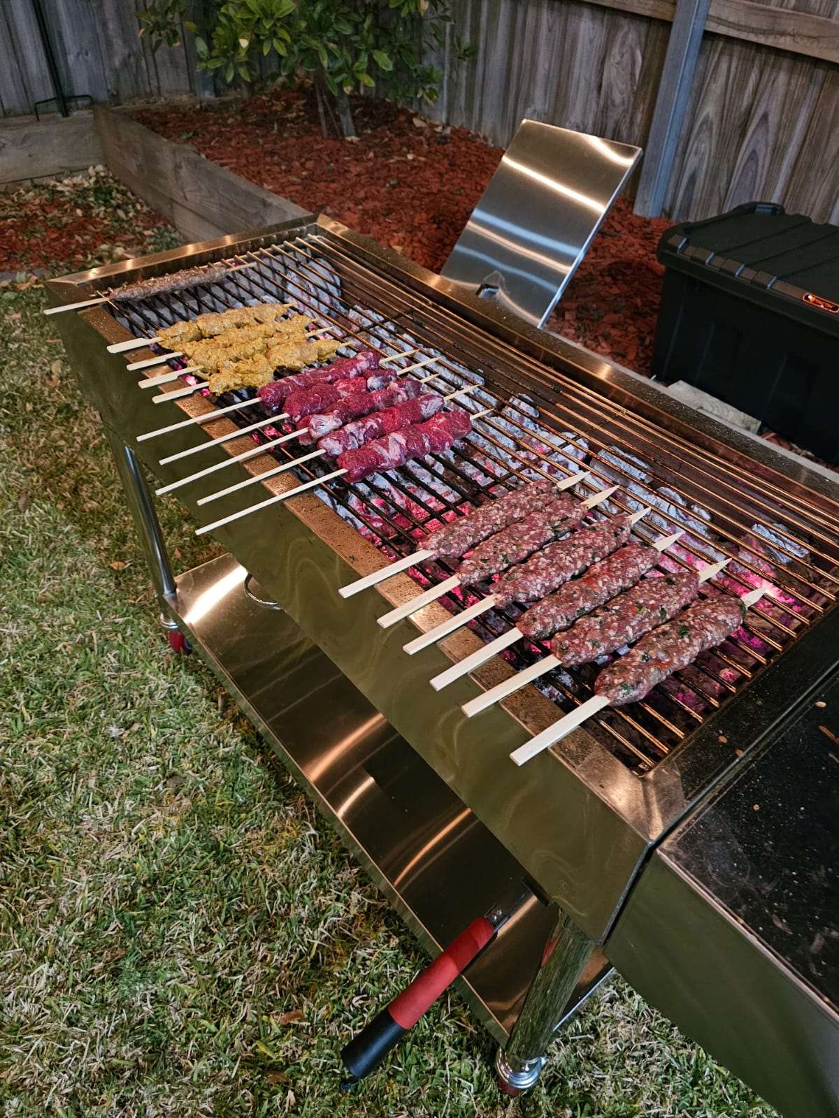 stainless steel bbq grill