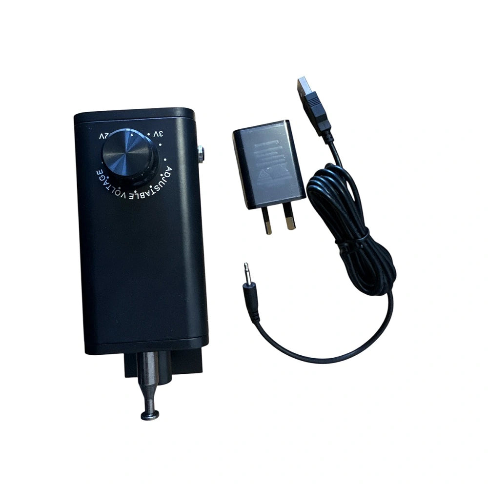 Cyprus BBQ 12V motor with USB cable and 240V adaptor for rotisserie