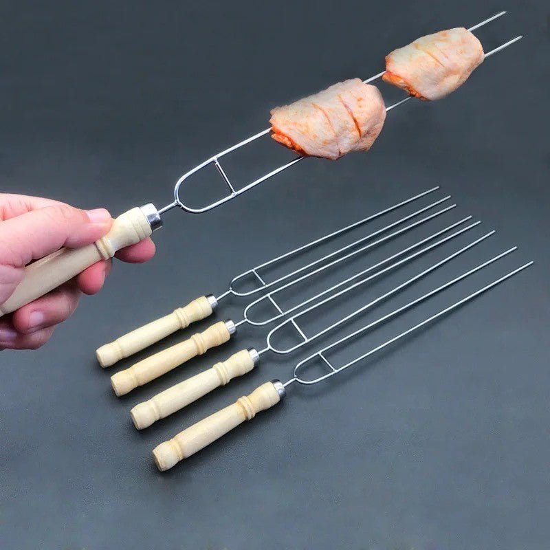 Double Prong Skewers x 6 - Sydney BBQs and Rotisseries