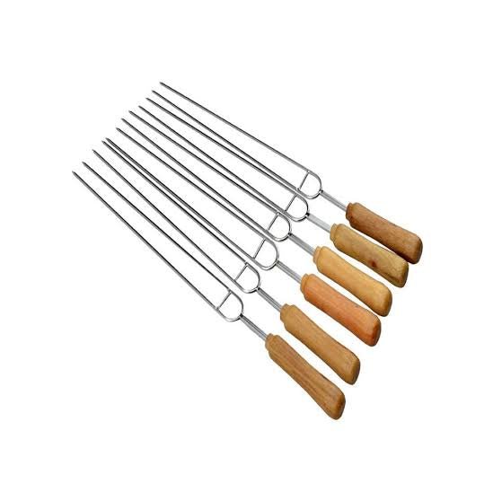 Double Prong Skewers x 6 - Sydney BBQs and Rotisseries