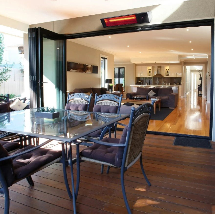 Excelair Electric Ceramic Glass Infrared Heater - Sydney BBQs and Rotisseries