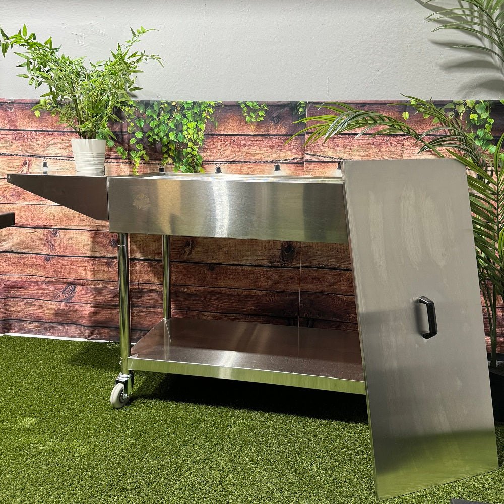 Family Stainless Steel Charcoal Grill - Sydney BBQs and Rotisseries