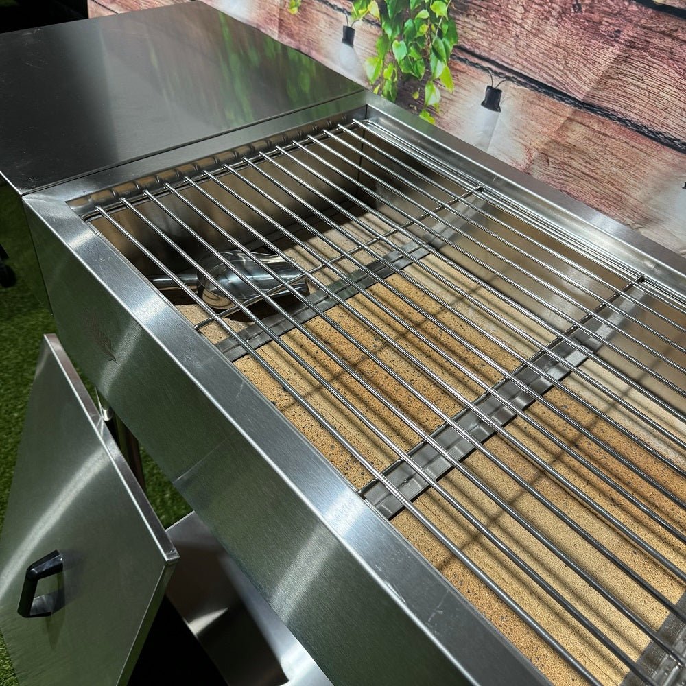 Family Stainless Steel Charcoal Grill - Sydney BBQs and Rotisseries