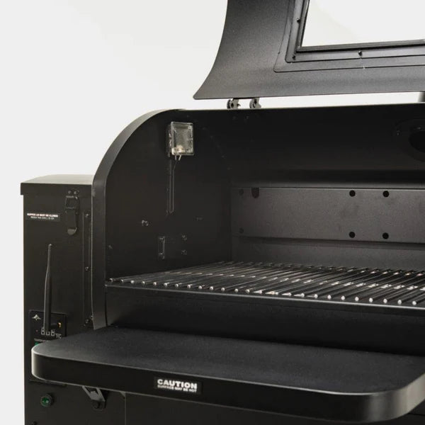 Interior of GMG Ledge Prime 2.0 showing grill grates