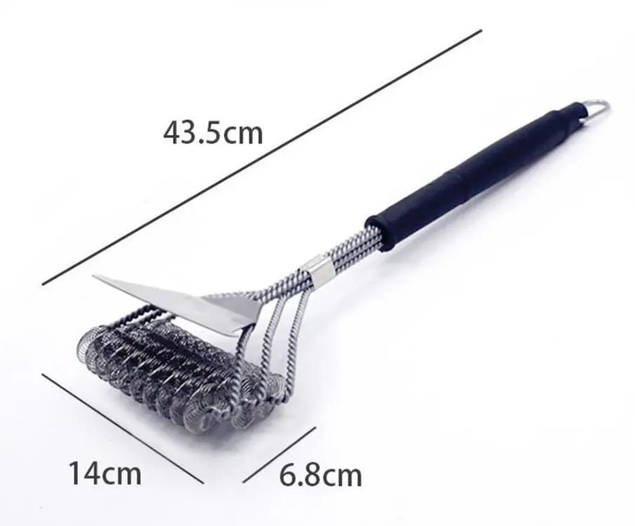 Heavy Duty Grill Brush and Scraper - Sydney BBQs and Rotisseries