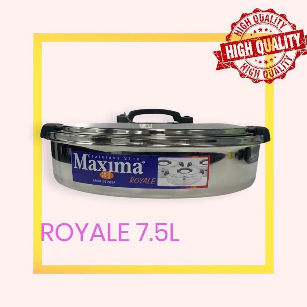 Heavy Duty Stainless Steel Hot Pot - 7.5L - Sydney BBQs and Rotisseries