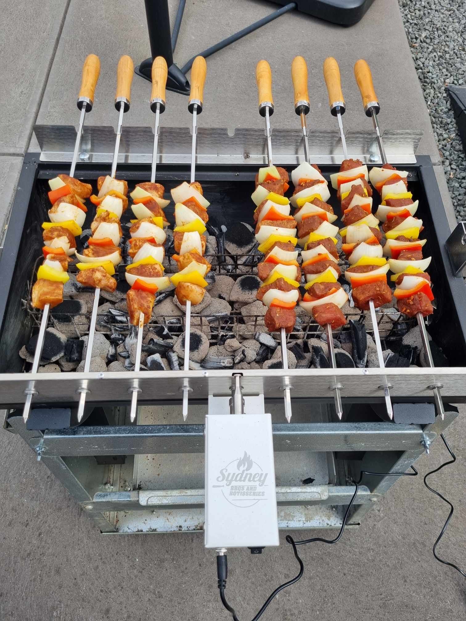 Jumbuck Shish Kebab Rotisserie Kit