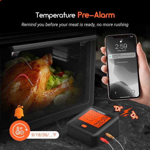 Inkbird Bluetooth BBQ Thermometer - Sydney BBQs and Rotisseries