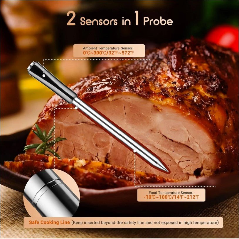 INKBIRD Bluetooth Meat Thermometer INT - 11P - B - Sydney BBQs and Rotisseries