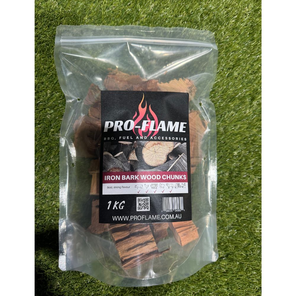 Ironbark Wood Chunks 1kg - Sydney BBQs and Rotisseries