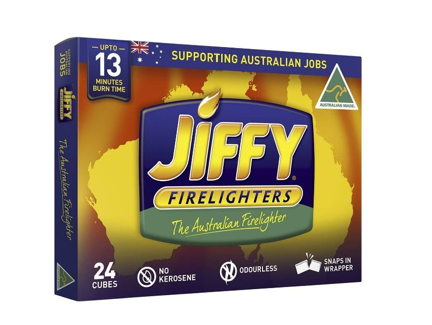 Jiffy BBQ Firelighter 24 Pack - Sydney BBQs and Rotisseries