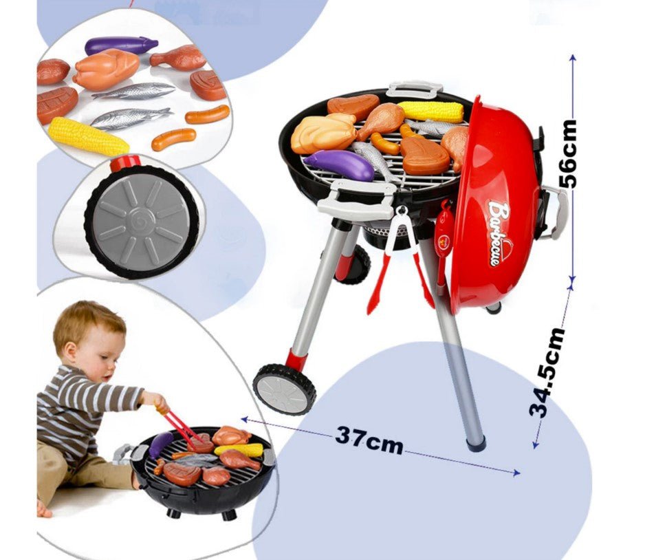 Kids Pretend Play BBQ and Cooking Set - Sydney BBQs and Rotisseries