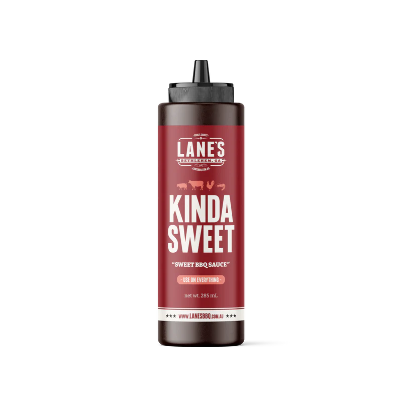 Lane’s Kinda Sweet Sauce 285mL – Sweet BBQ Sauce with Tangy Finish
