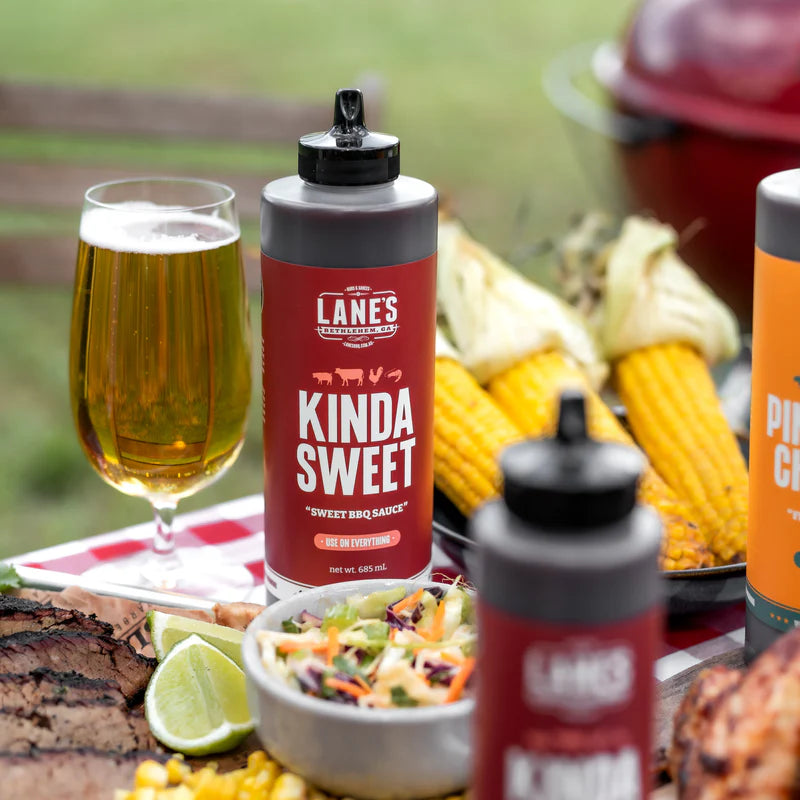 Lane’s Kinda Sweet Sauce 285mL – Sweet BBQ Sauce with Tangy Finish
