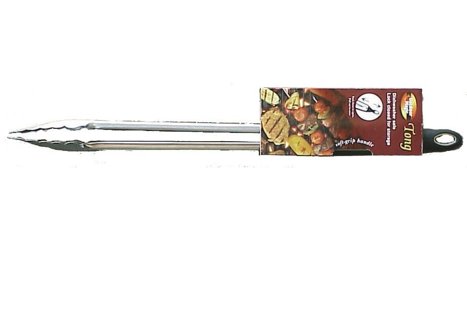 Long Stainless Steel BBQ Tongs - Sydney BBQs and Rotisseries