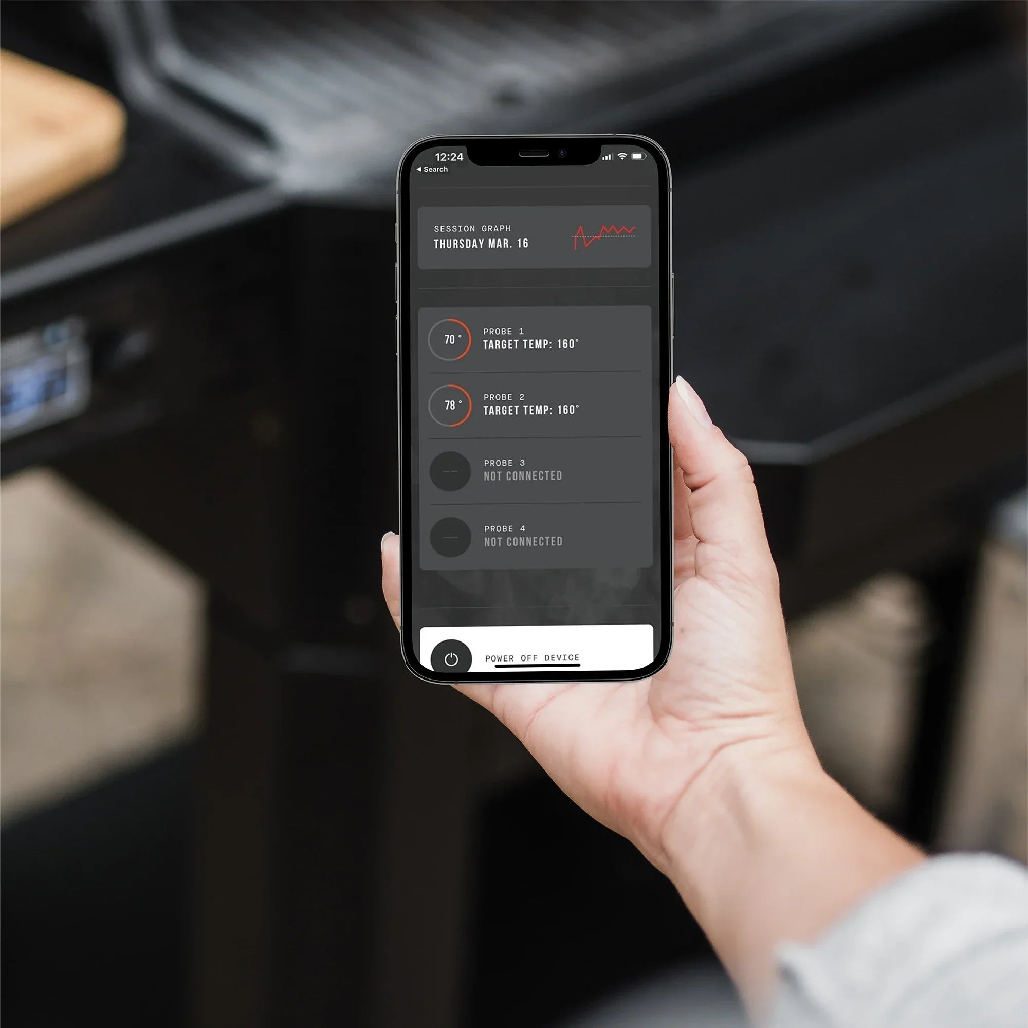 Masterbuilt Gravity Series 600 Wi Fi app control and smartphone connectivity