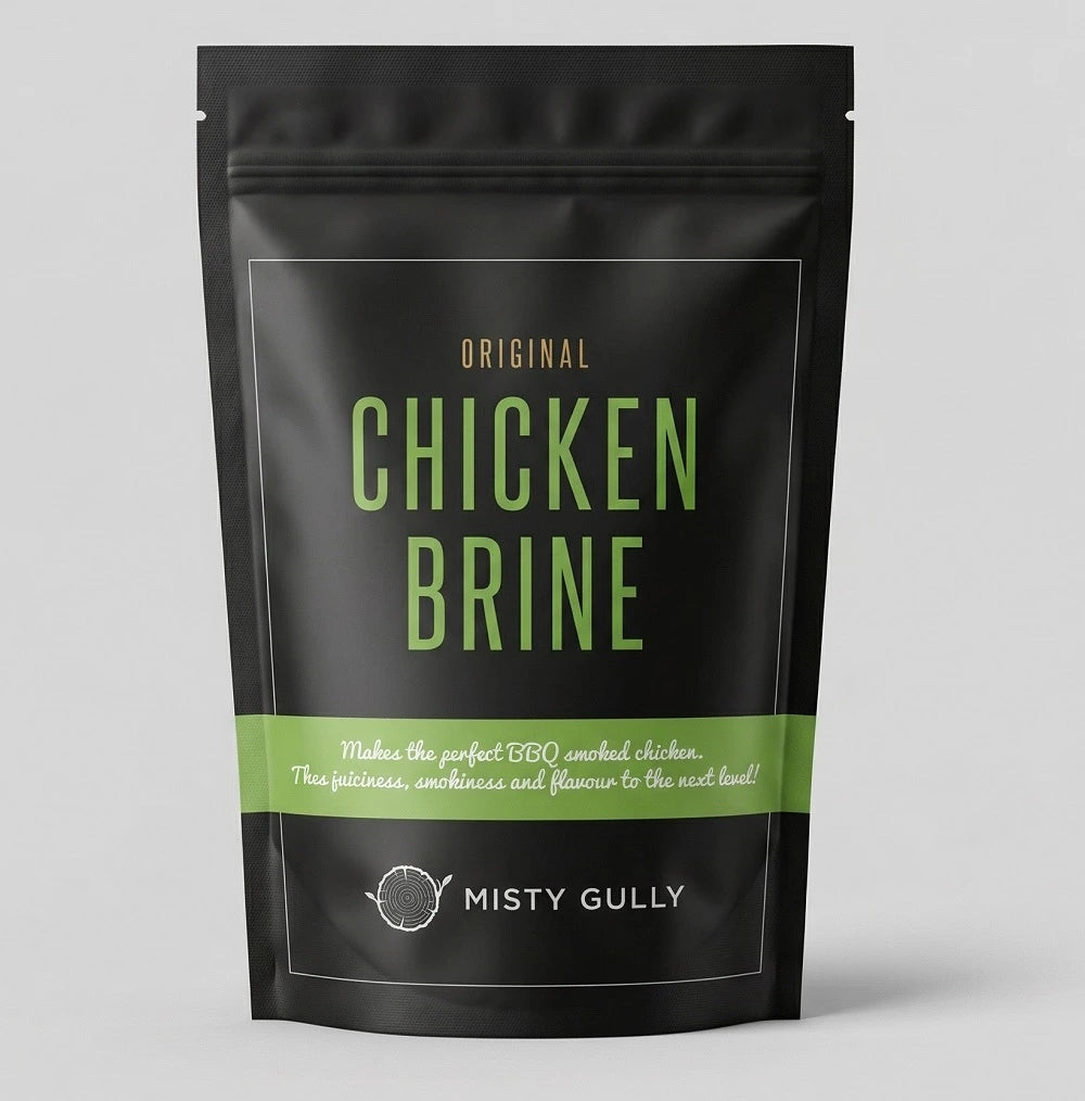 Misty Gully chicken brine front 800g bag