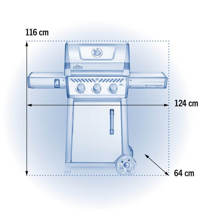 Napoleon Freestyle 365 | 3 Burner BBQ - Sydney BBQs and Rotisseries