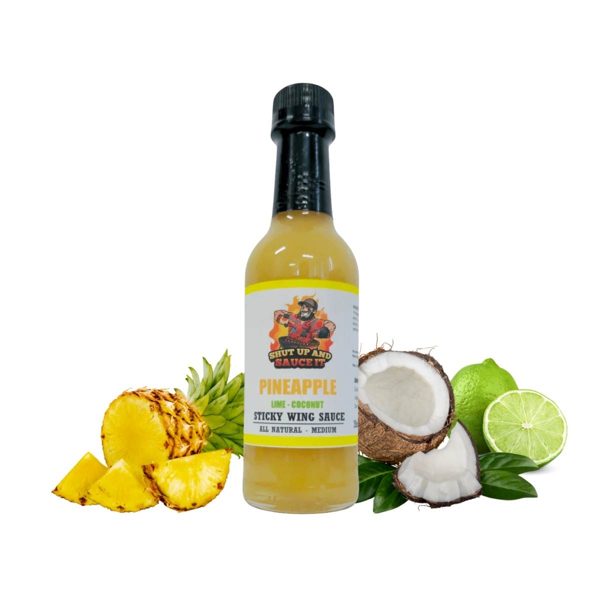 Pineapple, Lime & Coconut Sticky Wing Sauce