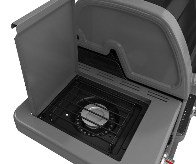 Coleman Revolution™ 4-Burner BBQ with Side Burner Matte Black