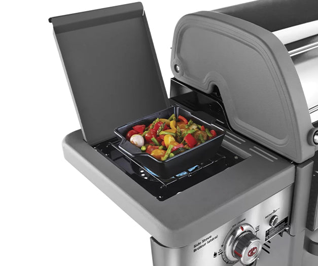 Coleman Revolution™ 4-Burner BBQ with Side Burner Matte Black